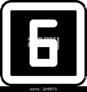 Basic essentials ui six . Stock Vector