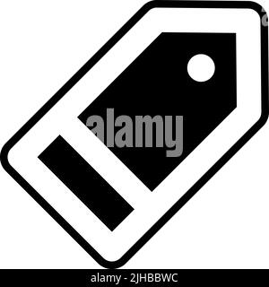 Basic essentials ui tag . Stock Vector