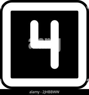 Basic essentials ui four . Stock Vector