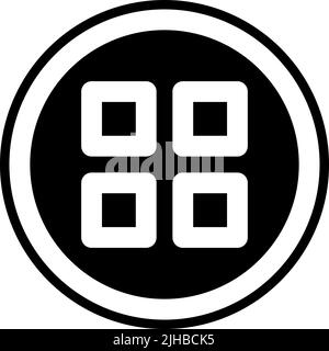 Basic interface menu . Stock Vector