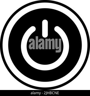 Basic interface power . Stock Vector