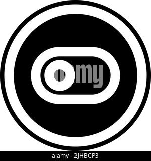 Basic interface switch . Stock Vector