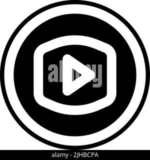 Basic interface play . Stock Vector