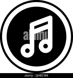Basic interface music . Stock Vector