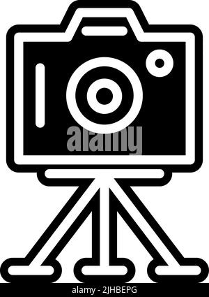 Content creator camera . Stock Vector