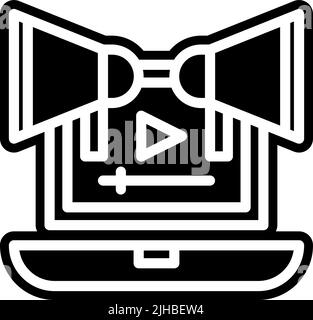 Content creator promotion . Stock Vector