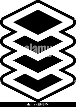 Design layer . Stock Vector