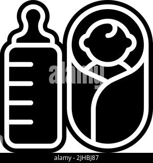 Education topics baby . Stock Vector