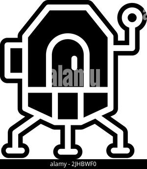 Space lander . Stock Vector