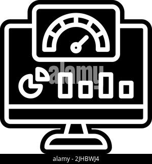 Search engine optimization performance . Stock Vector