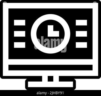 Training and coaching time . Stock Vector