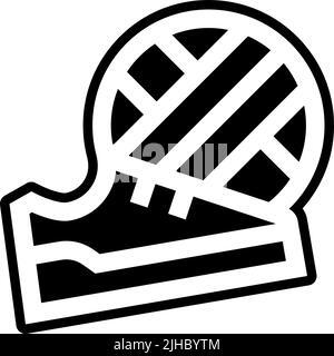 Volleyball hit . Stock Vector