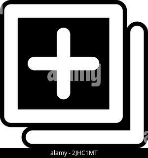 Basic interface add . Stock Vector