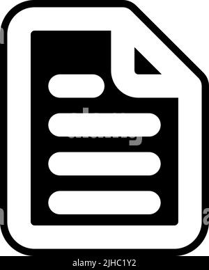 Basic interface paper . Stock Vector