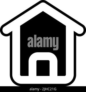 Basic interface home . Stock Vector