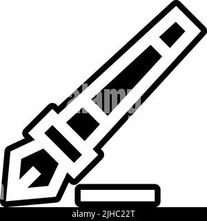 Artist studio ink pen . Stock Vector