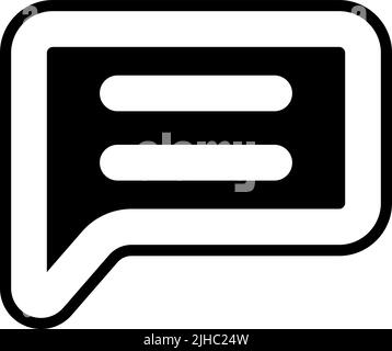 Basic interface message . Stock Vector