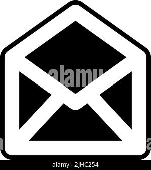 Basic interface open mail . Stock Vector