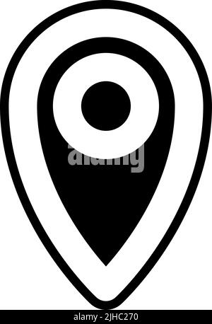 Basic interface pin . Stock Vector