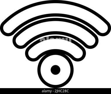 Basic interface wifi . Stock Vector