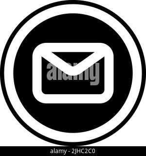 Basic user interface email . Stock Vector