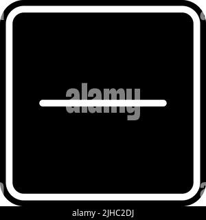 Basic ui remove . Stock Vector