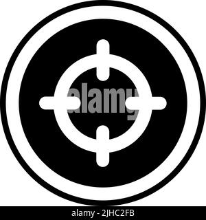 Basic user interface target . Stock Vector
