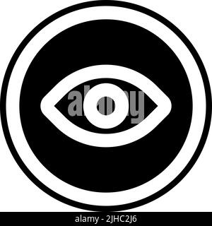 Basic user interface vision . Stock Vector