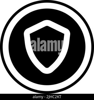 Basic user interface shield . Stock Vector