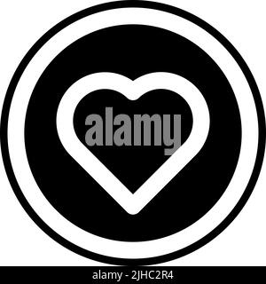 Basic user interface love . Stock Vector