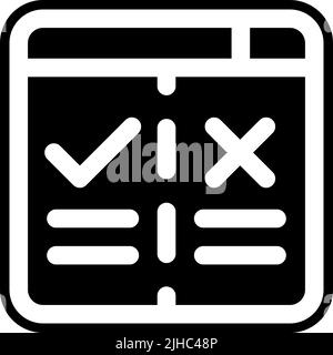 Content creator browser . Stock Vector