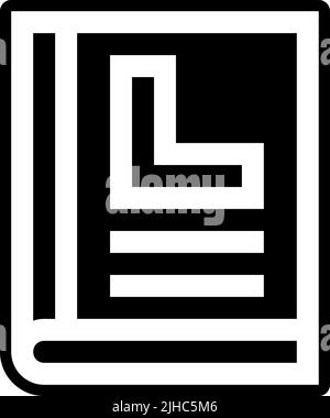 Driving school book . Stock Vector