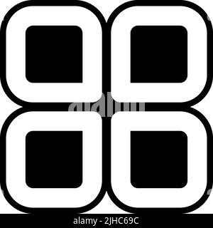 Essentials ui apps . Stock Vector