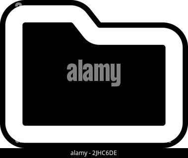 Essentials ui folder . Stock Vector