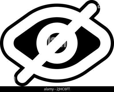 Essentials ui hidden . Stock Vector
