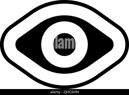 Essentials ui eye . Stock Vector