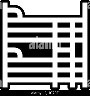 Family bunk bed . Stock Vector