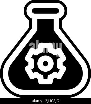 Innovation flask . Stock Vector