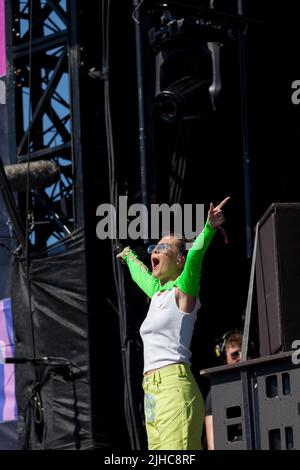 MIMI WEBB TRNSMT 2022 July 10th Stock Photo