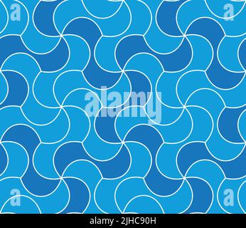 Geometric seamless pattern. Abstract design textile print. Vector illustration. Stock Vector