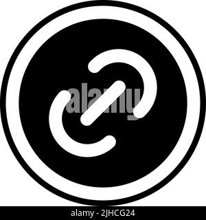 Text editor hyperlink . Stock Vector