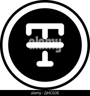 Text editor typography . Stock Vector
