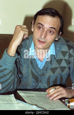 Romanian politician Dinu Patriciu, 1990 Stock Photo