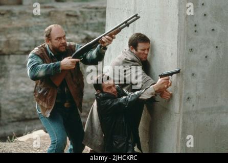 JOHN ASHTON, ROBERT DE NIRO, CHARLES GRODIN, MIDNIGHT RUN, 1988 Stock Photo