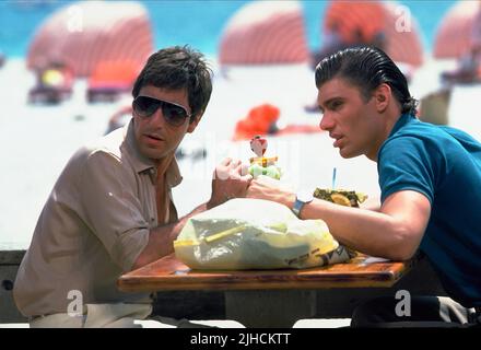 AL PACINO, STEVEN BAUER, SCARFACE, 1983 Stock Photo