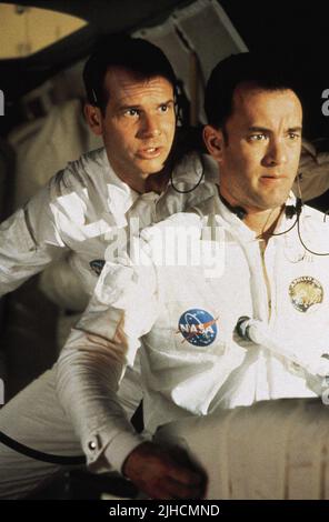 BILL PAXTON, TOM HANKS, APOLLO 13, 1995 Stock Photo