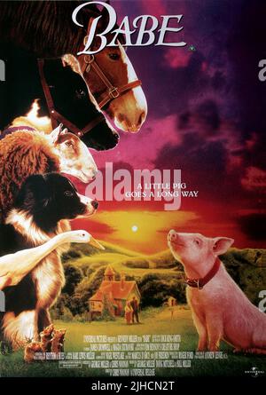 FILM POSTER, BABE, 1995 Stock Photo - Alamy