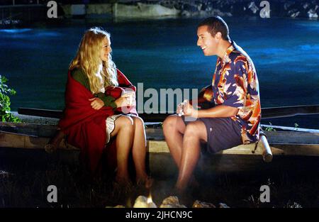 DREW BARRYMORE, ADAM SANDLER, 50 FIRST DATES, 2004 Stock Photo