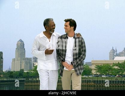 MORGAN FREEMAN, JIM CARREY, BRUCE ALMIGHTY, 2003 Stock Photo - Alamy