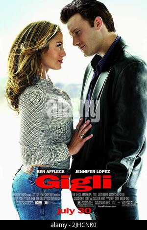 JENNIFER LOPEZ, BEN AFFLECK, GIGLI, 2003 Stock Photo